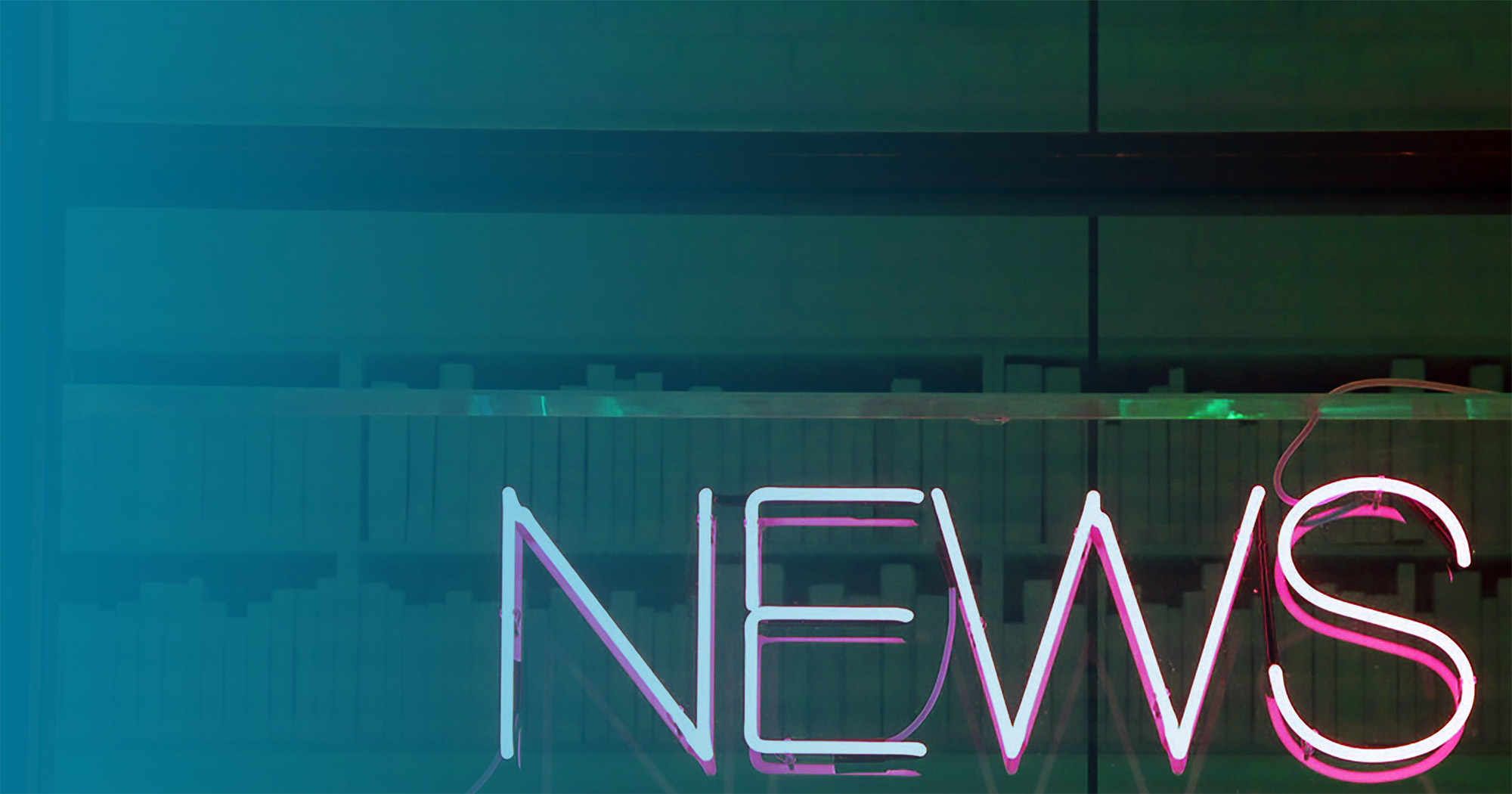 Neon News Sign
